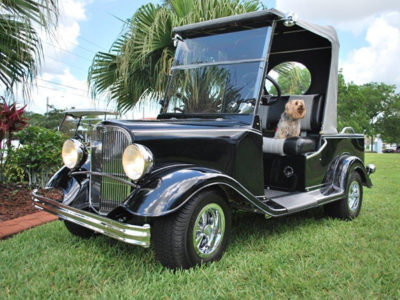 Eagle Custom Golf Carts Classic Street Rod Custom Golf Cart Florida