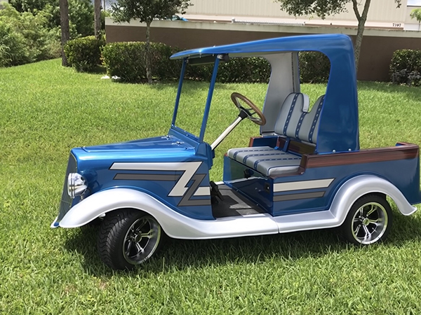 Custom Golf Carts Paint